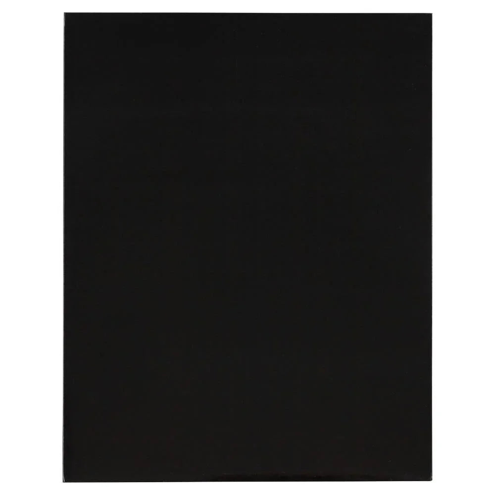 Black Glossy Two-Pocket Folders 3-Pack