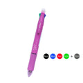 Multicolor 5 In 1 0.7mm Erasable Gel Pen Black