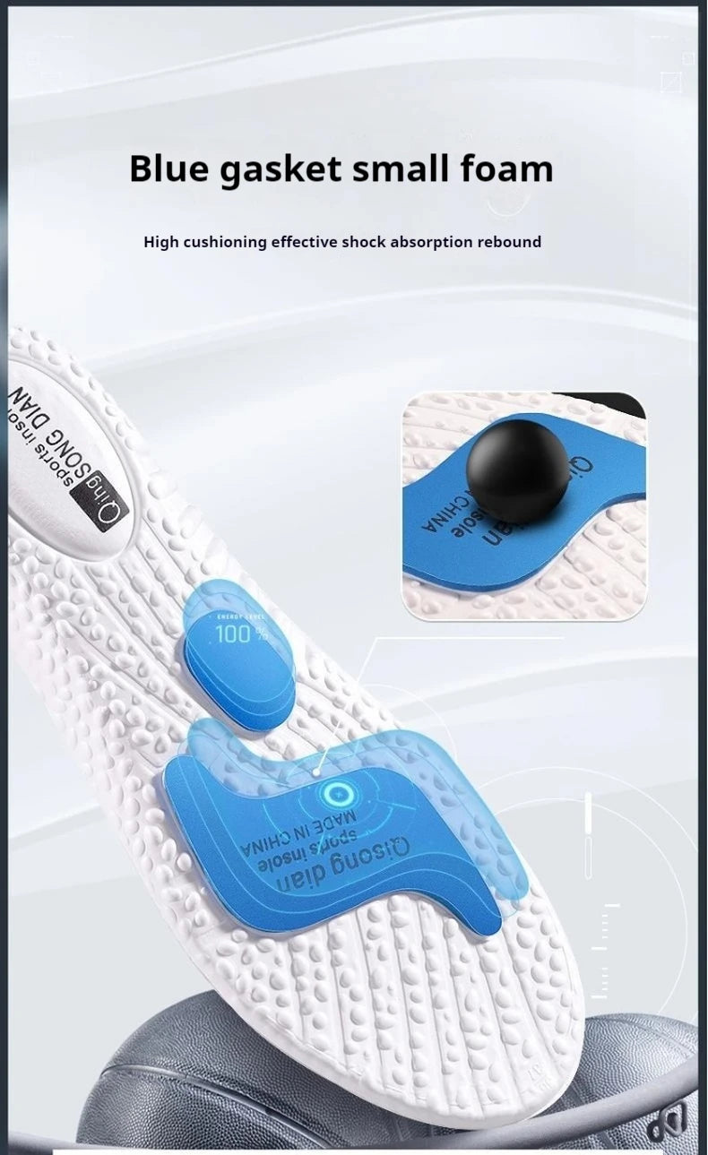 Sport Insoles For Shoes Men Woman Comfortable Running Insole for Feet Non-Slip Baskets Shoe Pads Arch Support Orthopedic Inserts