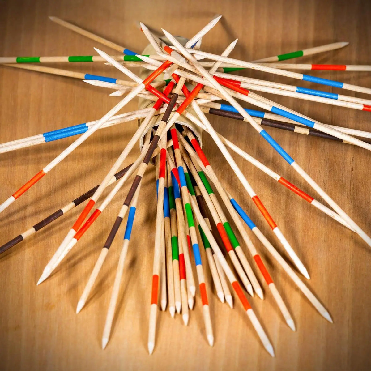 Nostalgic Wooden Pickup Sticks Timeless Game for All Generations, Creates Bonding Moments and Brings Back Childhood Memories