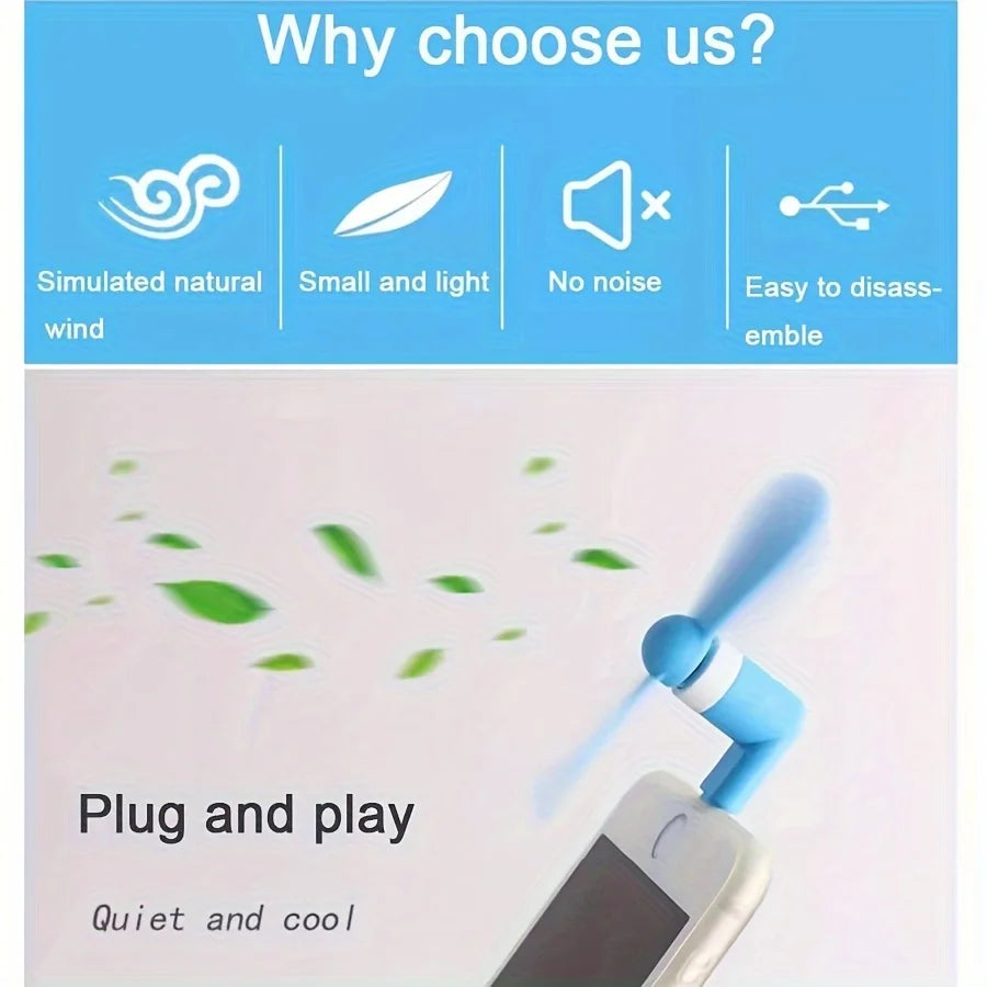 Mobile phone fan