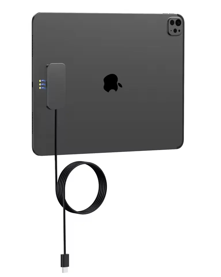 For iPad Pro Magnetic Wireless Charger Aluminum Alloy Fast Charging Smart Chargers With 2m Cord For iPad Pro 13"/11"/12.9"/10.9"