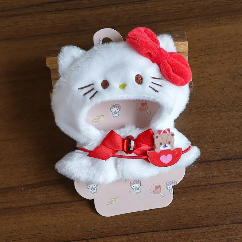 Hot Sanrio For Labubu Series Clothing V1 V2 V3 Toys Cartoon Cute Kuromi Melody Pendant Clothing Doll Fashion Accessories Gift