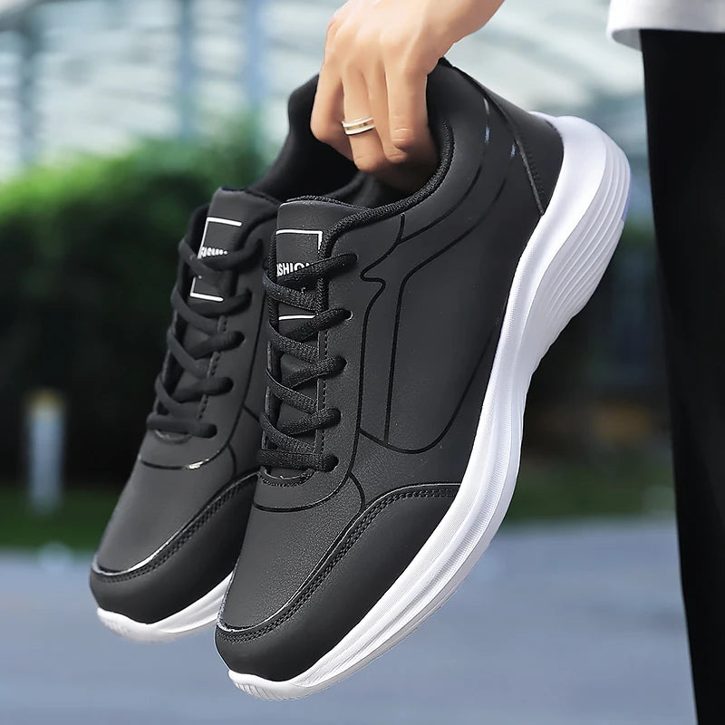 Men Running Shoes Winter Warm Male Sneakers Anti-slip Breathable