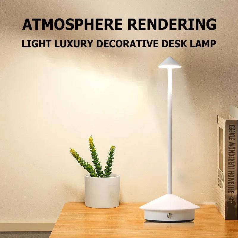 GGbingo Rechargeable LED Table Light Wireless Desk Night Bedside
