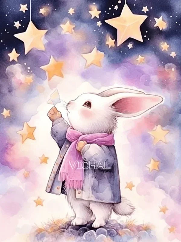 5D Fairy Dust Resin Diamond Painting Cartoon Cat Diamond Embroidery Mosaic Anime Girl Cross Stitch Set DIY Art Home Decor