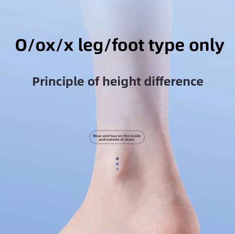 Insoles Unisex Orthopedic Insoles-Effective for Leg Shape Correction Overpronation/Supination Flat Feet O-Leg X-Leg&Arch Support