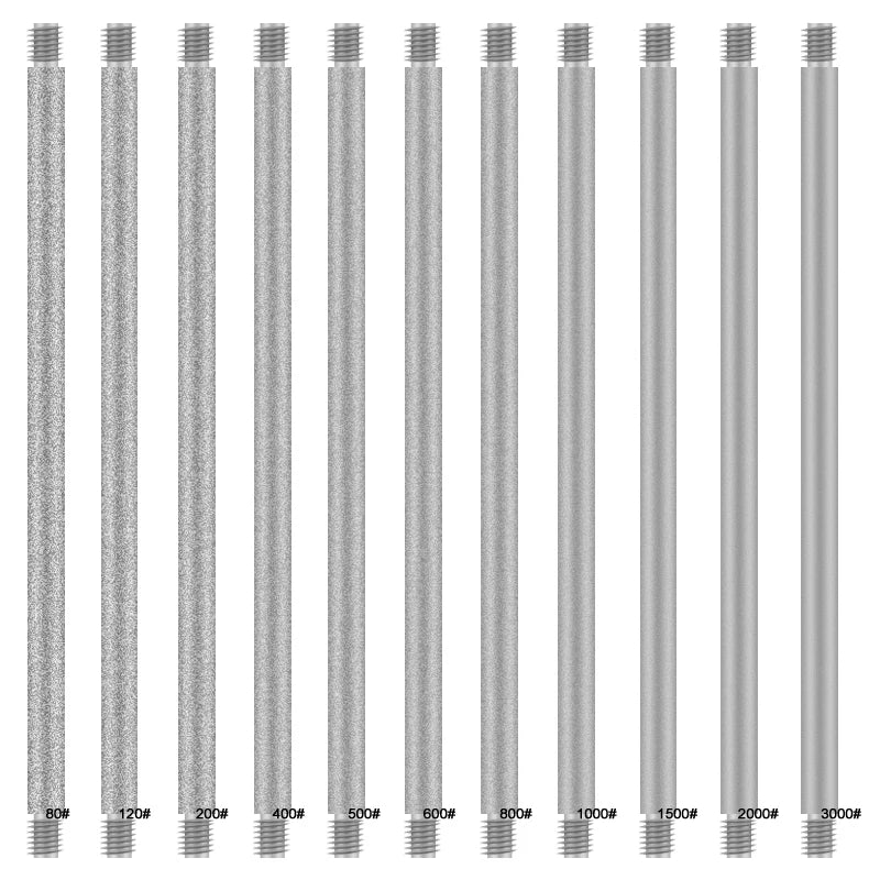Fixed Knife Sharpener Accessories Sharpening Rod Replacement parts GT2001 RUIXIN RX008 Parts Grit80-3000# Cutting edge Polishing
