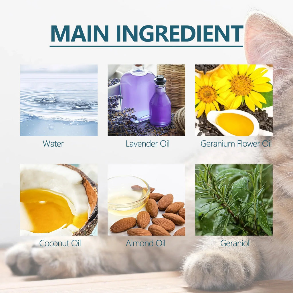 Pet Fleas Killer Drops Lice Mite Removal  Insect Repellent for Cats and Dogs, Skin Cleaning in Vitro Pet Anti Tick Drops Agent