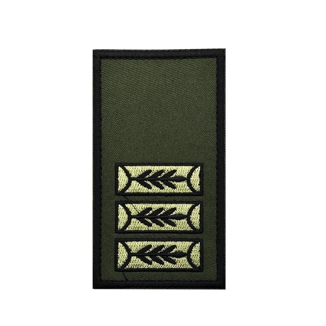 Chevrons Sergeant Stripes Israel 1st Golani Brigade Patches Uniform Shoulder Hook Tab Badges