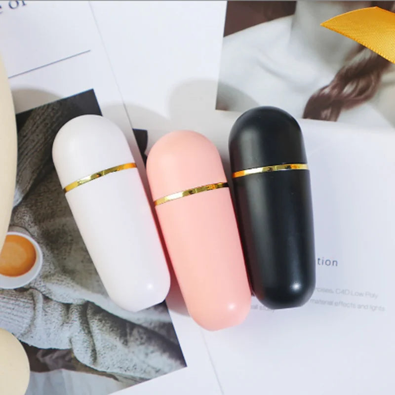 Face Oil Absorbing Roller Natural Volcanic Stone Massage Body Stick Makeup Face Skin Care Tool Facial Pores Cleaning Oil Roller