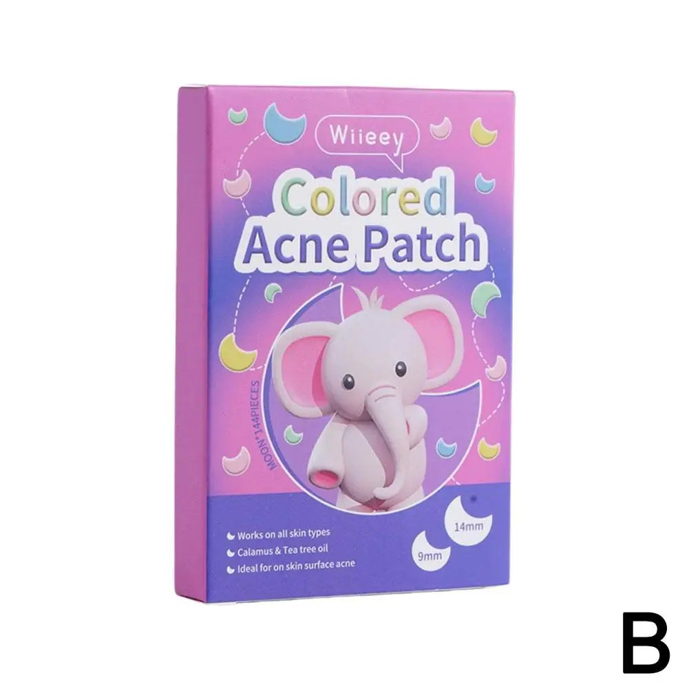 144Pcs/Set Star Pimple Patch Acne Colorful Invisible Acne Removal Skin Care Stickers Concealer Face Spot Beauty Makeup Tools