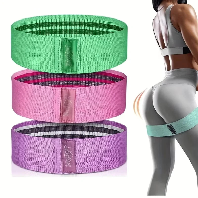 WorthWhile Stretch Hip Resistance Bands Yoga Legs Butt Anti