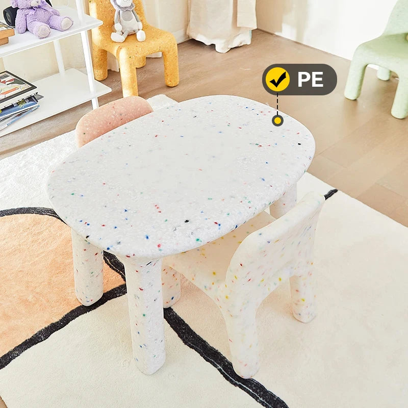 Kids Study Table and Chairs Set