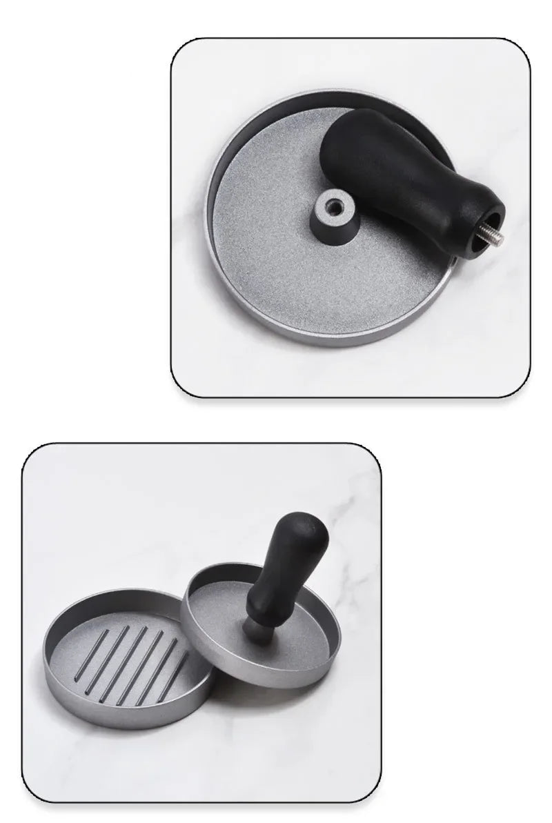 Hamburger Patty Maker Press Non-Stick No Deformation Manual Round Rice Ball Durable Portable Convenient Kitchen Beef BBQ Tools