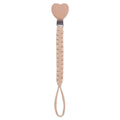 Custom Name Cloth Weaving Wooden Personalized Baby Pacifier Chain