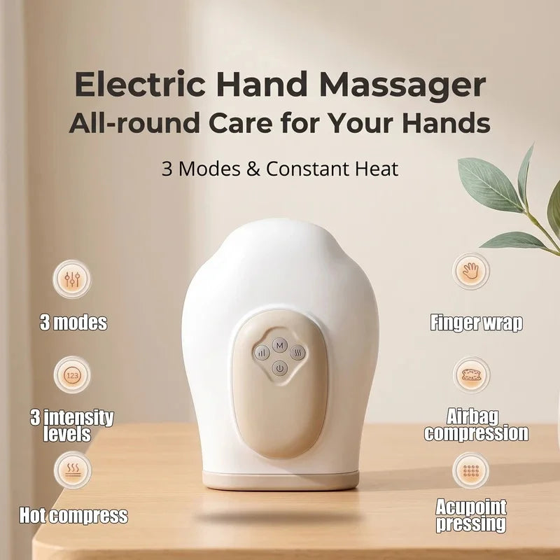 Hand Massager with Airbag Compression Vibration Glove for Hand