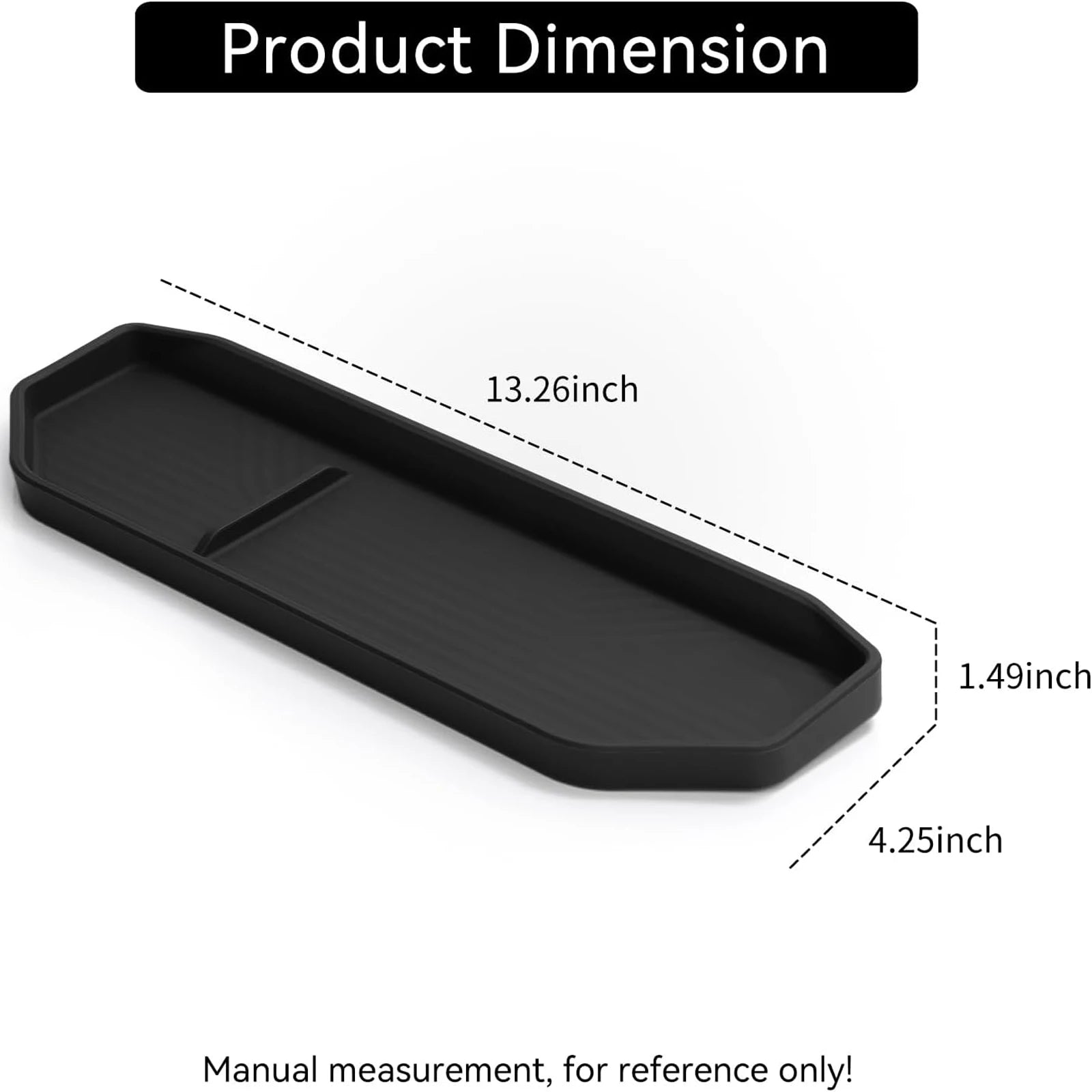 Car Armrest Storage Box Lower Center Console Organizer Cup Holder Storage Box Wireless Charger Panel Mat For KIA EV9 2024 2025