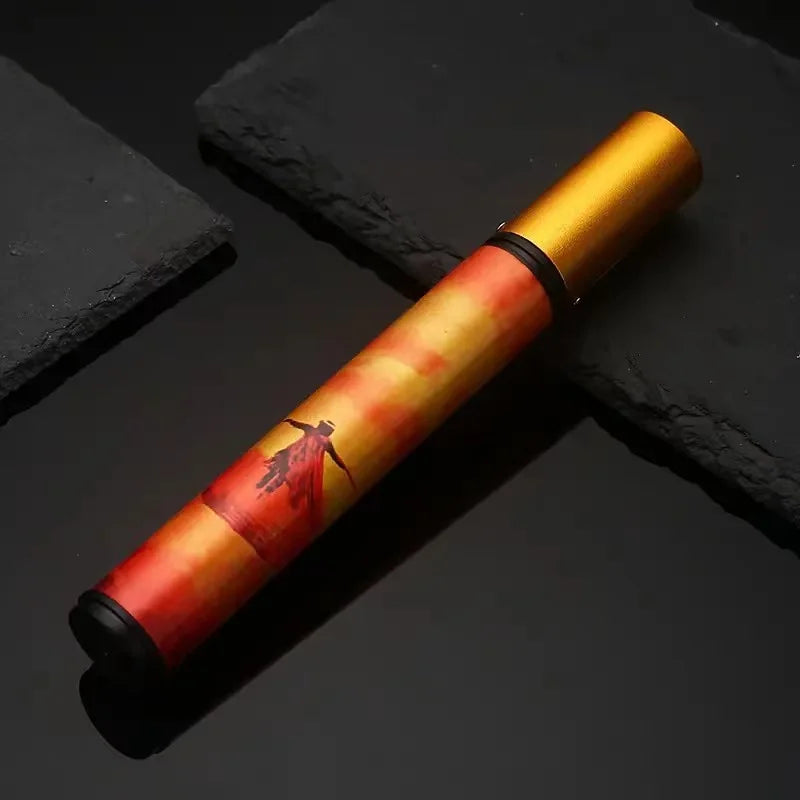 HONEST Metal Windproof Lighter Refillable Pen Torch Lighter Jet Flame Butane Lighter Kitchen BBQ Candle Camping Men's Gadget