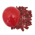 10/30/50Pcs Red Balloons Dark Wine Red Garnet Burgundy Latex