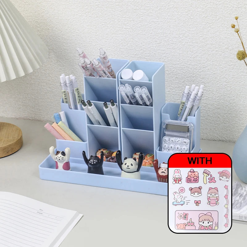 Pen holder Desk Organizer pencil holder Organizers For Desktop Stand Pens Office Accessories school Stationery Storage holders