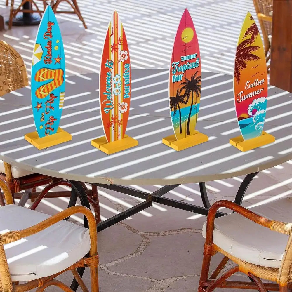 Multifunctional Surfboard Table Top Surf Board Decor For Wall Surf Board Decor For Wall Surfboard Beach Signs Summer Wood Sign