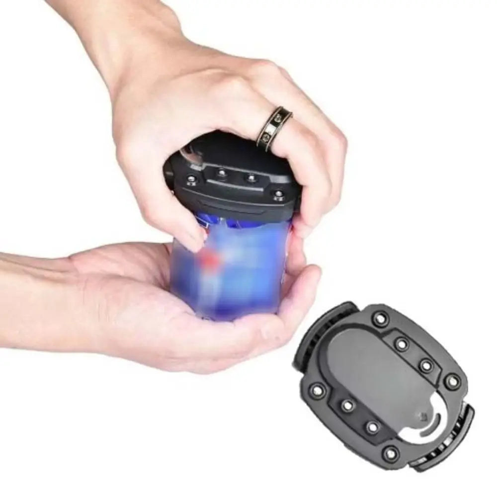 Beverage Top Cutter 2 in 1 Multifunctional Can Opener Non-slip Effortless Bottle Opener Quick Black Corkscrew Bar