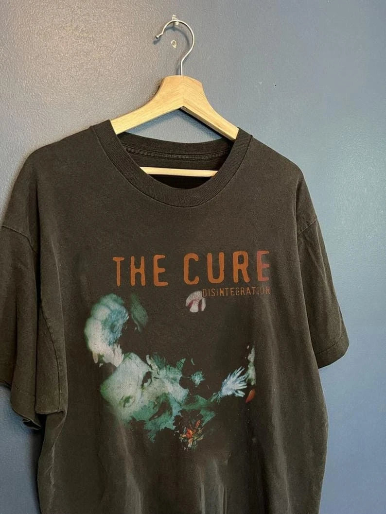 Y2k The Cure Inspired T-Shirt Summer Men's and Women's Loose and Breathable T-shirt Top