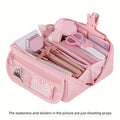 Large Capacity Pencil Case Organizer - Multi-Compartment Desktop Storage