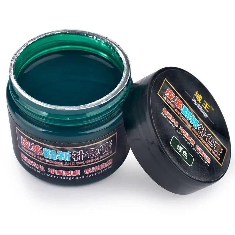 50ml Leather Paint Shoe Cream Coloring Leather Dye Repair Restoration Colors Change Paints For Bag Sofa Car Seat Scratch Brown