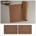 Faux Leather Placemats Set of 1/4/6pcs