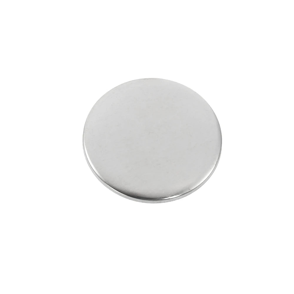 500Pcs Round Button Badge Parts Material 25mm 37mm 44mm 58mm DIY Badge Supplies Aluminum Top Plastic Clip Bottom & Plastic Film
