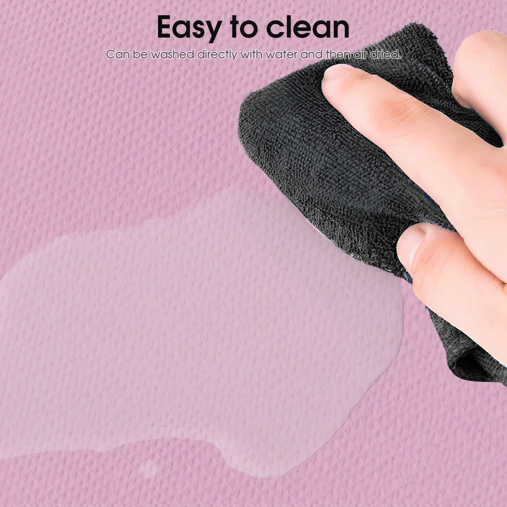 Pink Foldable Yoga Mat Eco Friendly EVA Folding Travel