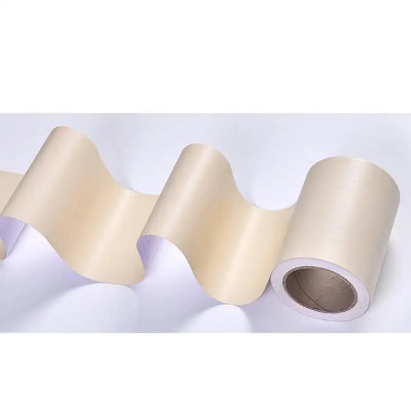 10M Realistic Wood Grain Repair Duct Tape Furniture Renovation Adhensive Skirting Waist Line Floor Stickers Home Decor