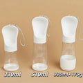 2In1 Portable Dog Water Bottle With Food Container For Small Large Dogs Cat Pet Outdoor Drinking Bowl Golden Retriever Supplies