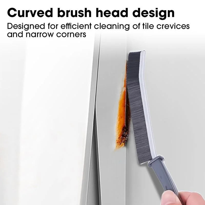 New Multifunctional Gap Cleaning Brush Crevice Tool,Window Groove Cleaning Brush,Universal Small Gap Cleaning Brush