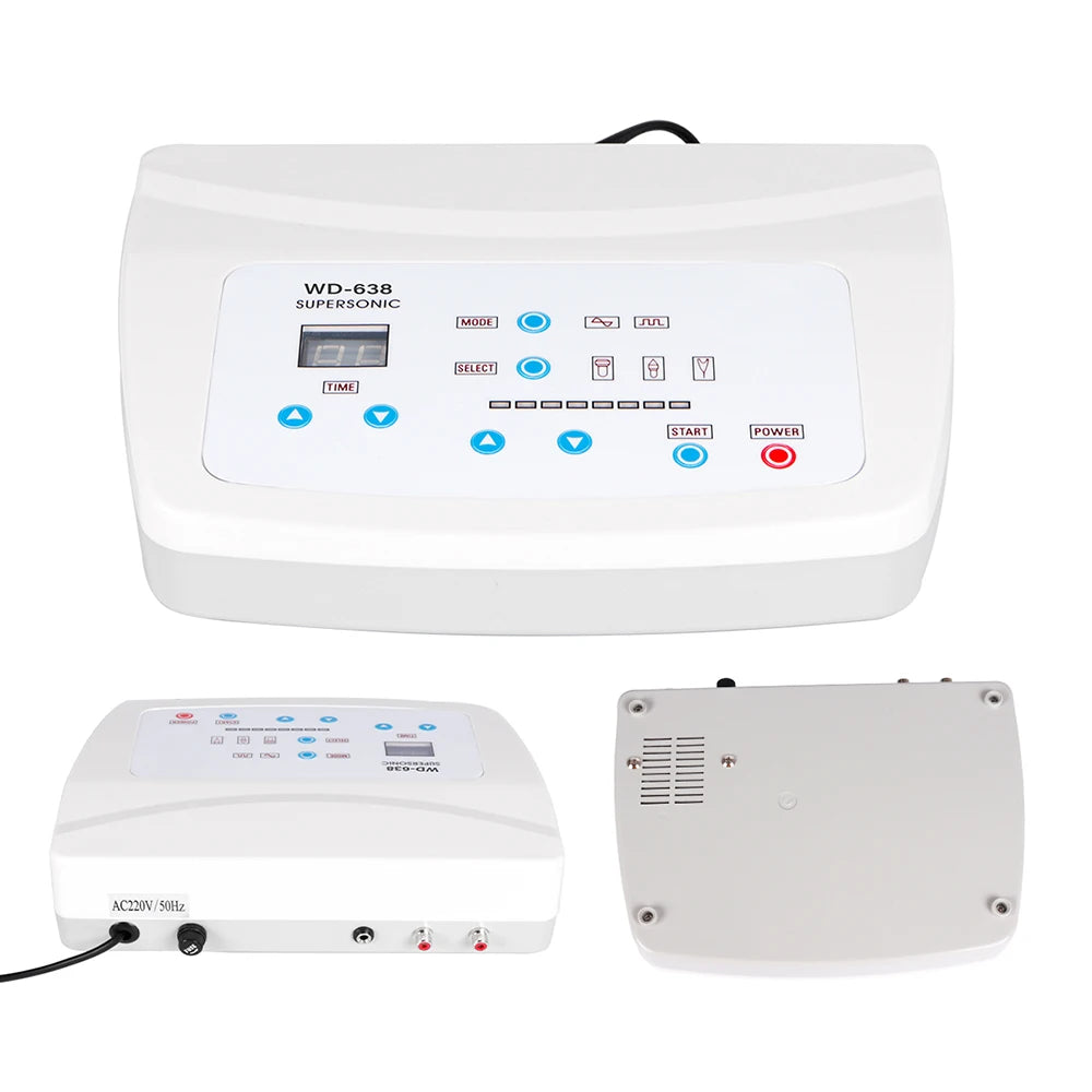 3In 1 RU-638 Ultrasonic Facial Machine Spot Tattoo Removal Anti Aging Ultrasound Facial Body Massage Skin Care Beauty Instrument