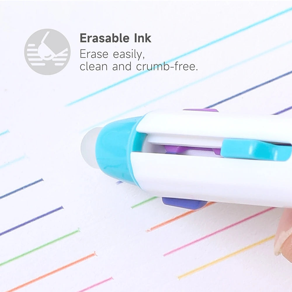 Languo Erasable Multicolor Pens 9/45 Colors 3-in-1 Ballpoint Pen