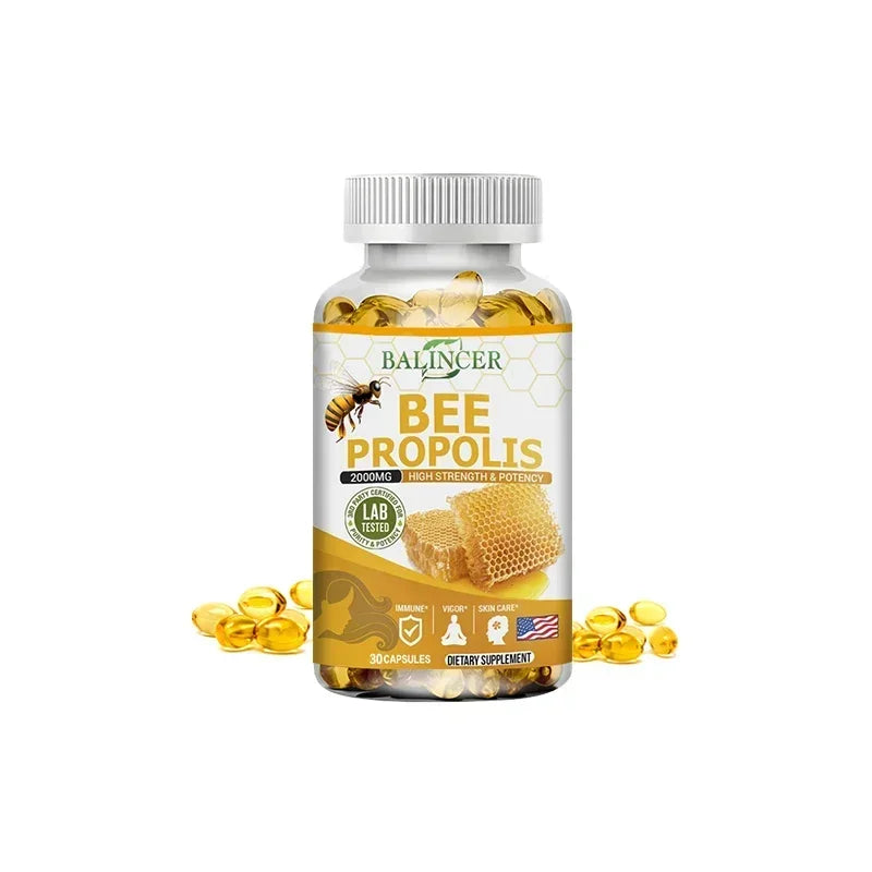 Natural Propolis Extract - Helps with Joint Discomfort, Anti-Aging, Anti-Inflammation, Antioxidant, Immunity, Skin Care