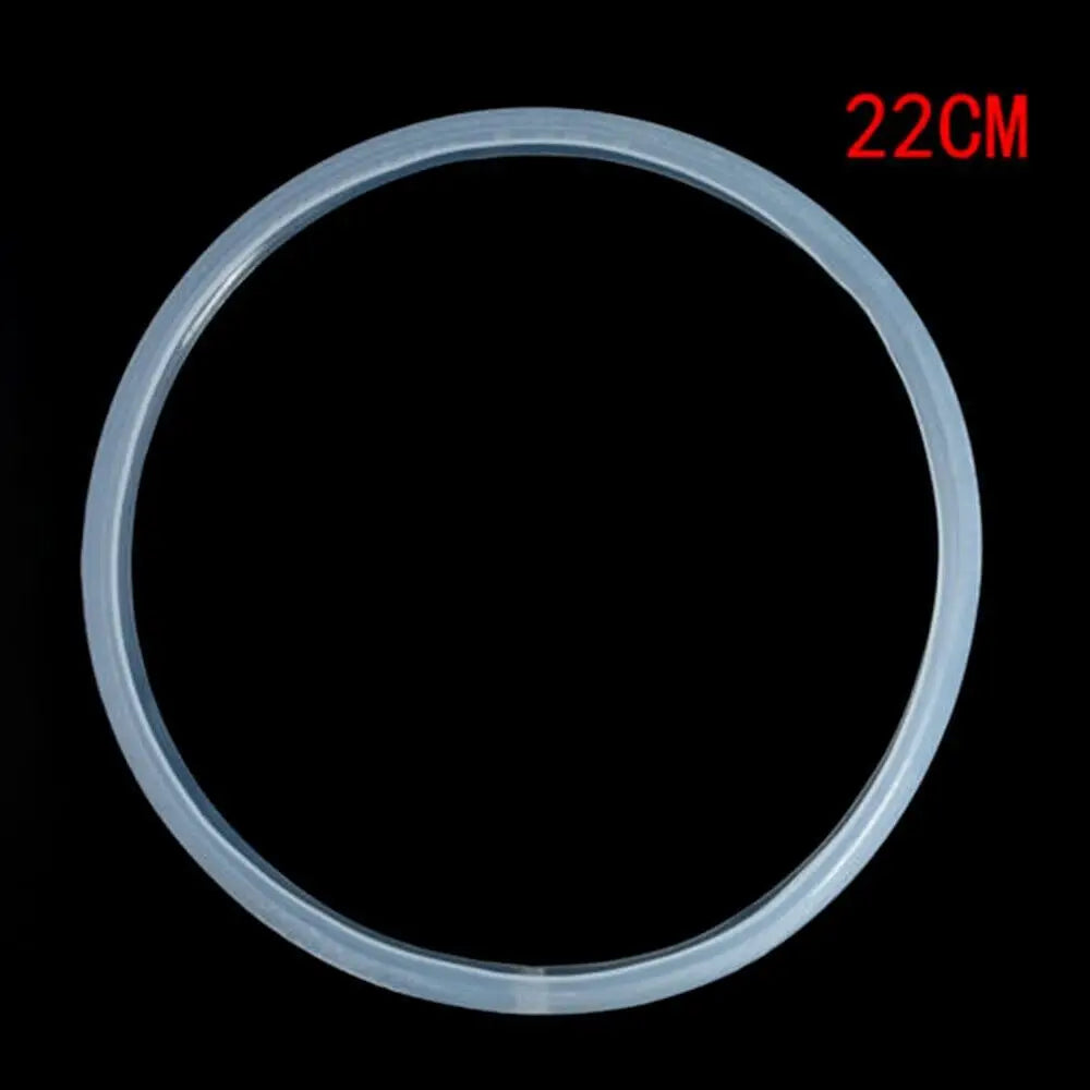 20-32cm Pressure Cooker Seal Ring Rubber Replacement Silicone Clear Gasket Kitchen Tool Heat Resistant