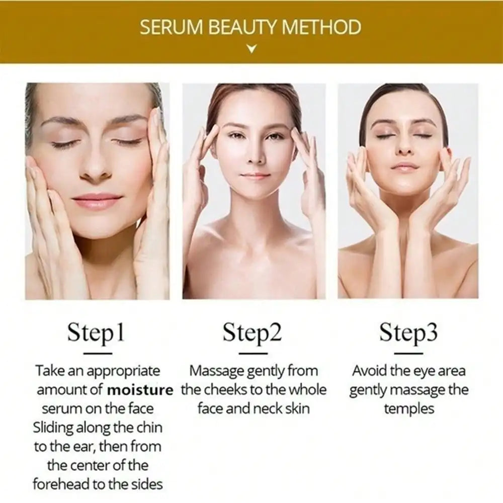 Vitamin C Facial Essence Contains Hyaluronic Acid Dark Spot Remover Moisturizing Repair Younger Essence Facial Skin Care 30ml