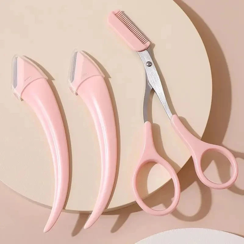 Beginner Eyebrow Trimmer Set With Scissors