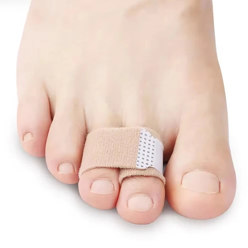 1/2/5/10Pcs Hammer Toe Straightener Toe Splints Bandages for Correcting Hammertoe Crooked & Overlapping Toes Protector