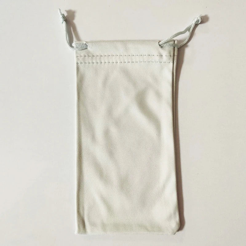 Microfiber Eyeglasses Bag Sun Bag Portable Cloth Bag Sunglasses Sunglasses Bag Simple Loading Glasses Storage Bag