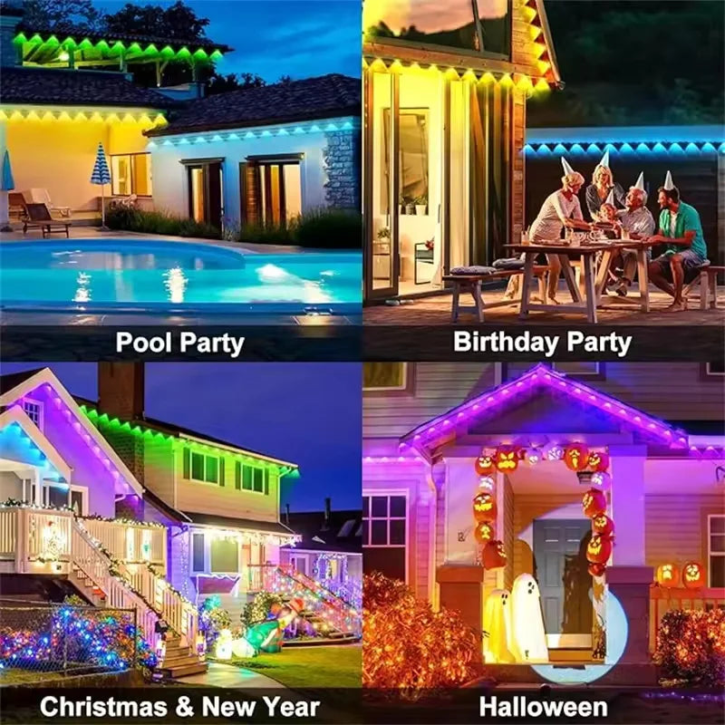 Smart IP67 Waterproof Outdoor Eaves Lights