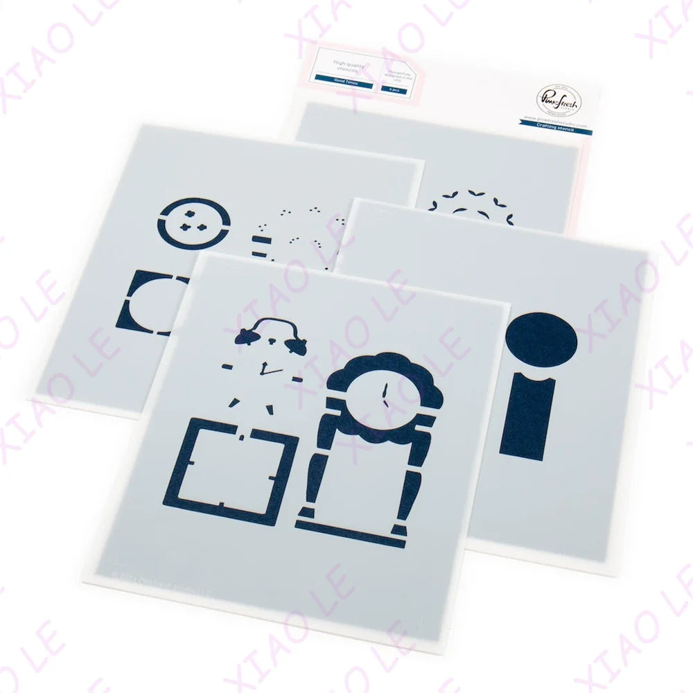 Pink Fresh Good Times April Releases Metal Cutting Dies Stamps Stencil Hot Foil Scrapbooking Album Decoration Craft for DIY Card