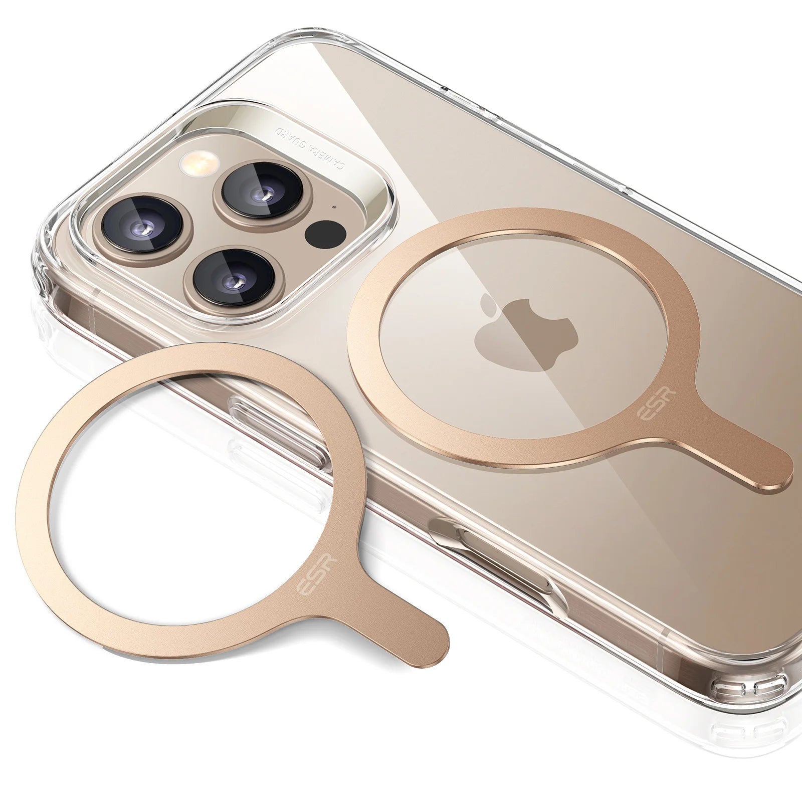 ESR for MagSafe Ring Magnet (HaloLock) Universal Magnetic Wireless Charger Kit for iPhone 17/16/15/14/13/12&Galaxy S26/25/24/23