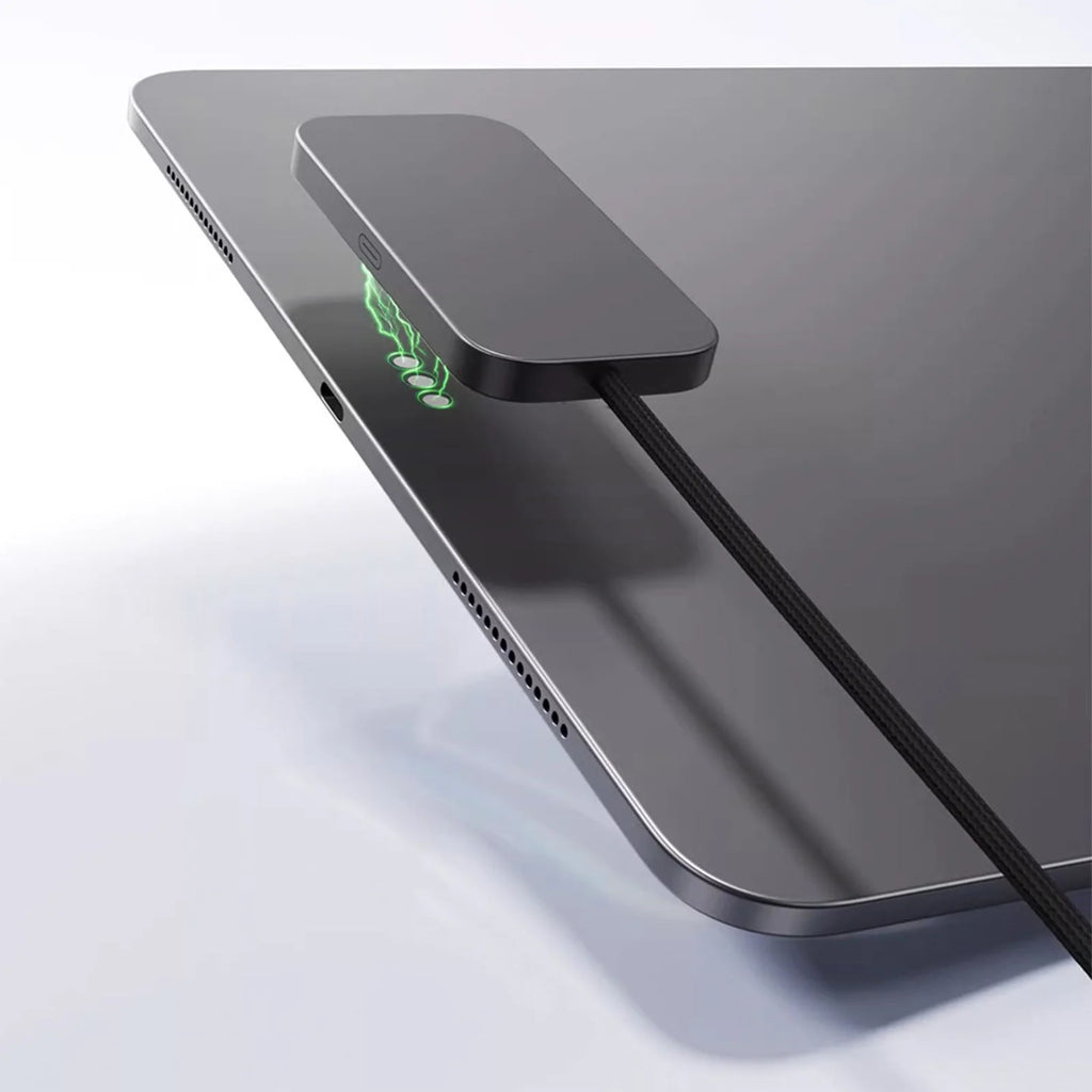For iPad Pro Magnetic Wireless Charger Aluminum Alloy Fast Charging Smart Chargers With 2m Cord For iPad Pro 13"/11"/12.9"/10.9"