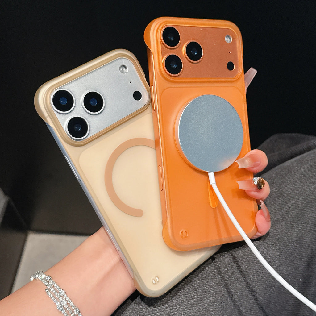 Ultra Thin Frameless Phone Case For iPhone 18 17