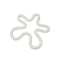 Silicone Drink Coaster Geometric Heat-Resistant Non-Slip Cup Mat for